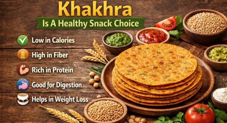Understand Why Khakhra Is A Healthy Snack Choice